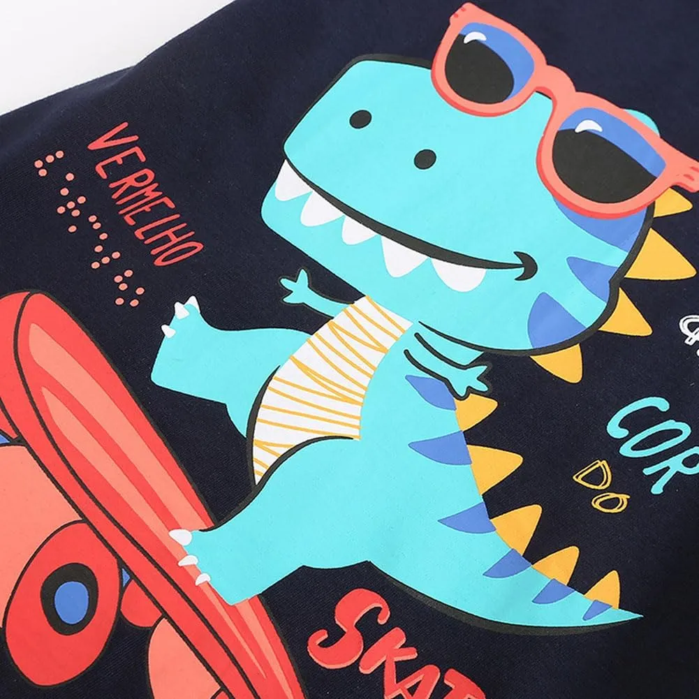 Boys T-Shirts Tops Shirts Kids T-Shirts Summer Short Sleeve Tees T Shirts for Boys Cotton T-Shirts
