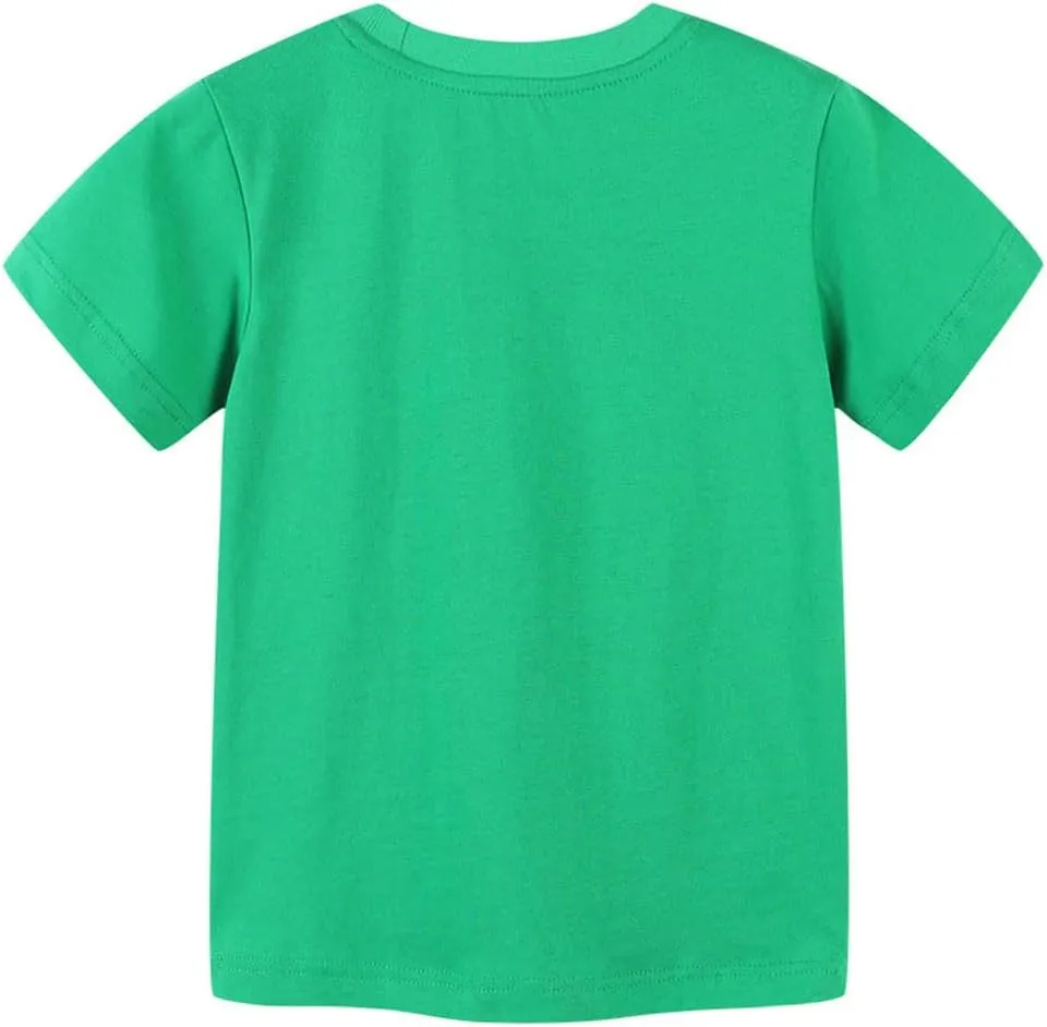 Boys T-Shirts Tops Shirts Kids T-Shirts Summer Short Sleeve Tees T Shirts for Boys Cotton T-Shirts