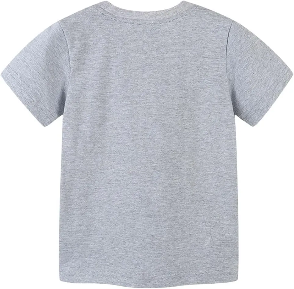 Boys T-Shirts Tops Shirts Kids T-Shirts Summer Short Sleeve Tees T Shirts for Boys Cotton T-Shirts