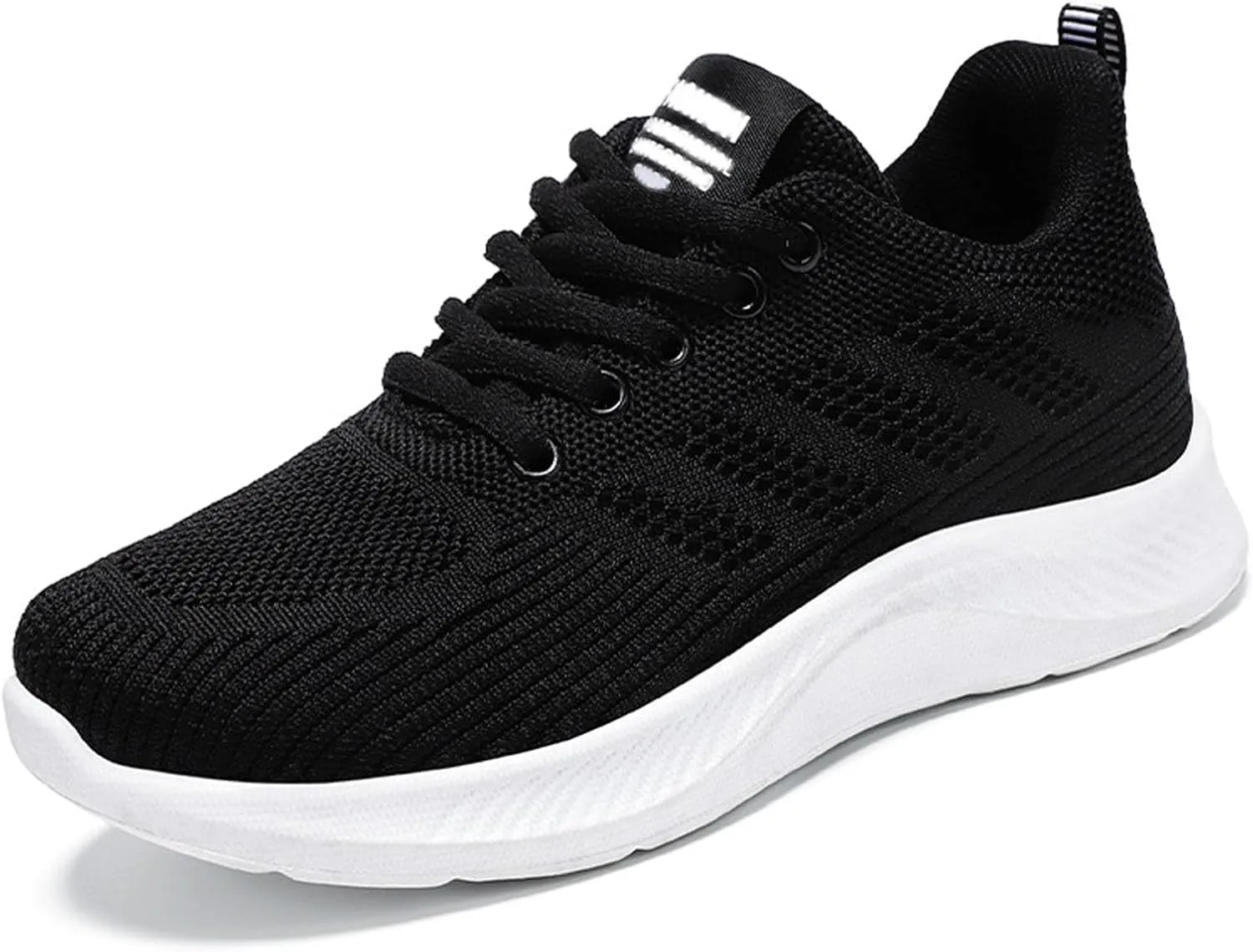 Buhelyc Womens Comfortable Sneakers Mesh Fashion Lightweight Running Shoes Casual Walking Shoes Lace Up Walking Shoes