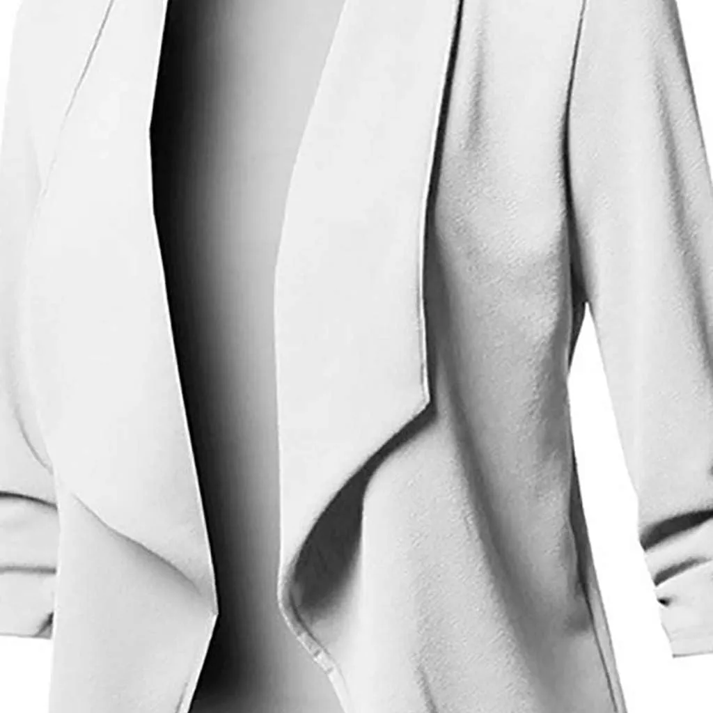 Cardigan Womens Coat Open Long Front Solid Sleeve Casual Women's Coat Coat Hood Womens Coat