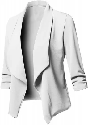 Cardigan Womens Coat Open Long Front Solid Sleeve Casual Women's Coat Coat Hood Womens Coat