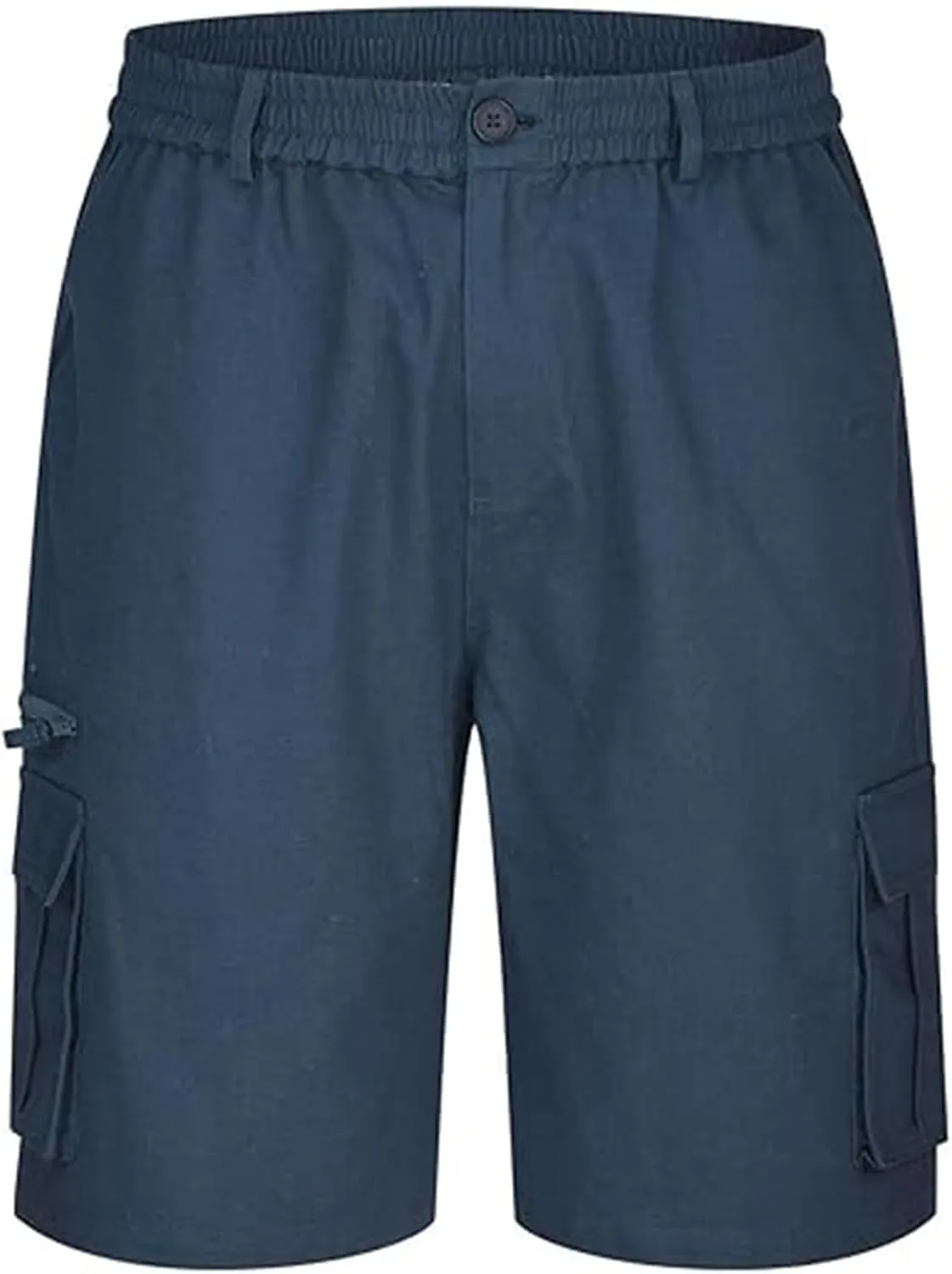 Cargo Shorts for Men Casual Summer Trendy Shorts Outdoor Work Shorts Lightweight Loose Fit Athletic Solid Shorts