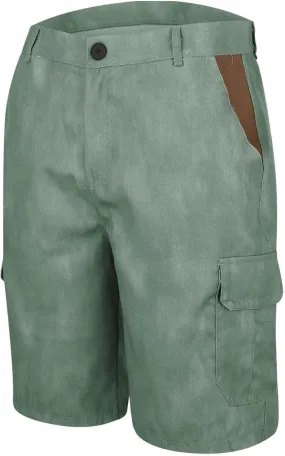 Cargo Shorts for Men Linen Plaid Bermuda Shorts Lightweight Summer Beach Shorts Big and Tall Casual Loose Fit Shorts