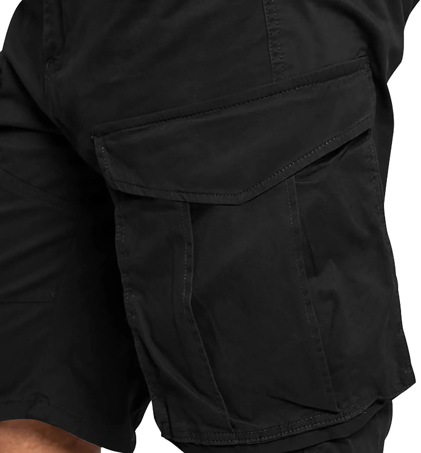 Cargo Shorts for Men Stretch Waist Work Shorts Outdoor Hiking Fishing Cargo Shorts Tactical Athletic Shorts
