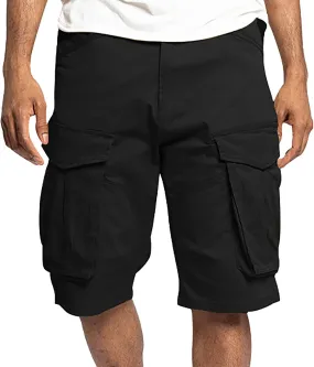 Cargo Shorts for Men Stretch Waist Work Shorts Outdoor Hiking Fishing Cargo Shorts Tactical Athletic Shorts