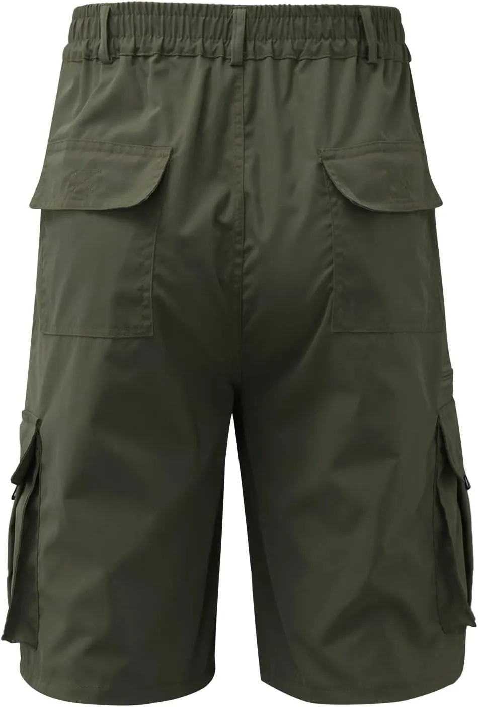 Cargo Shorts for Men Summer Elastic Waist Shorts Lightweight Work Shorts Big and Tall Cargo Shorts with Pockets