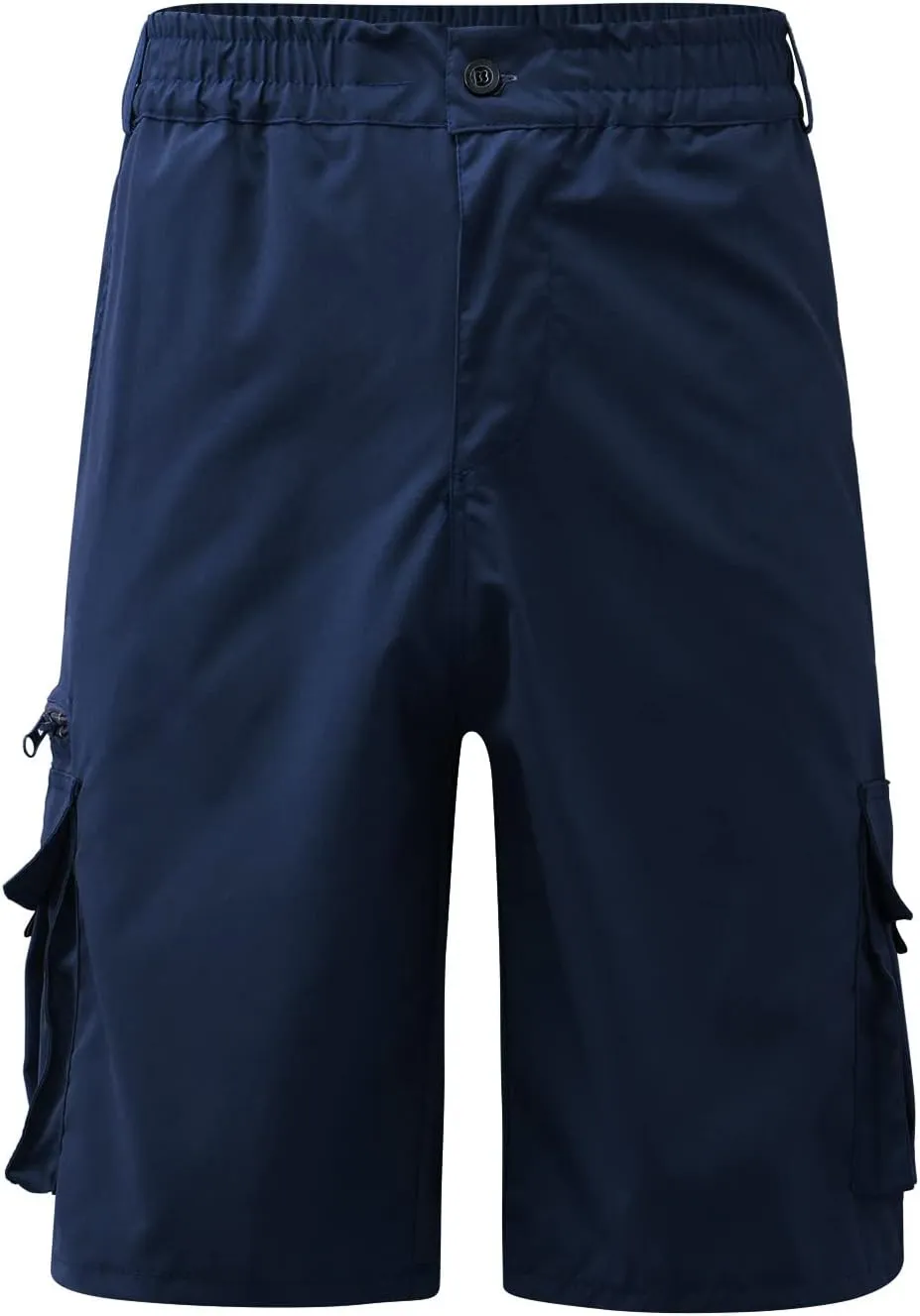 Cargo Shorts for Men Summer Elastic Waist Shorts Lightweight Work Shorts Big and Tall Cargo Shorts with Pockets