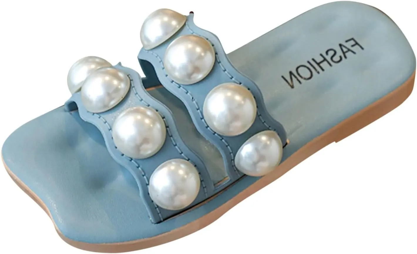 Children Slippers Fashion Summer Beach Sandals Fashion Fairy Big Pearl Slippers Girl Sandals Size 2 Girl Size 2