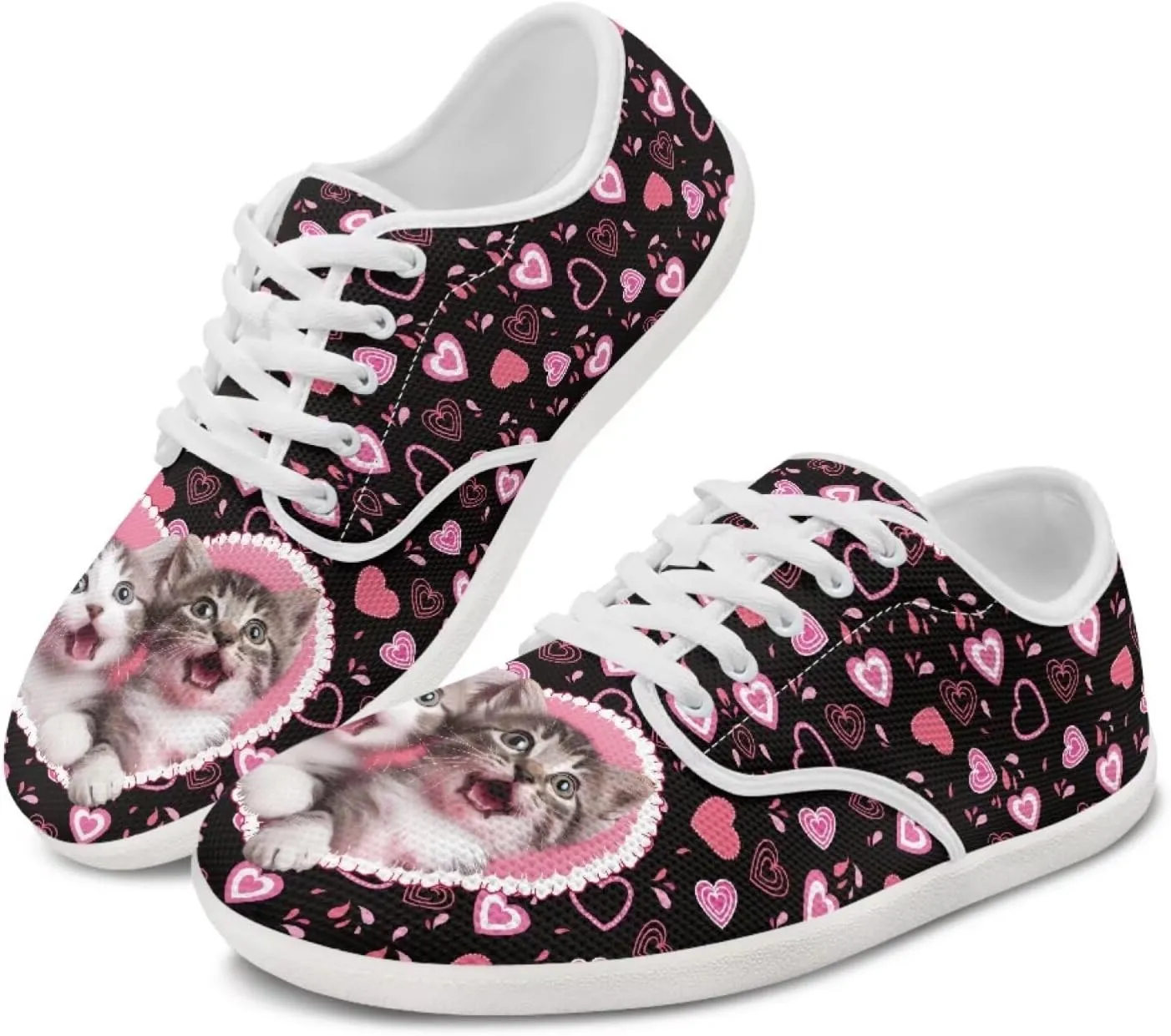 Coloranimal Womens Sneaker Barefoot Shoes Walking Running Shoes Womens Wide Toe Athletic Shoes Zero Drop Running Shoes Casual Travel Shoes