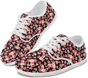 Coloranimal Womens Sneaker Barefoot Shoes Walking Running Shoes Womens Wide Toe Athletic Shoes Zero Drop Running Shoes Casual Travel Shoes