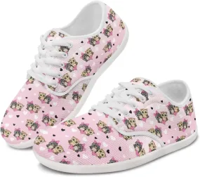Coloranimal Womens Sneaker Barefoot Shoes Walking Running Shoes Womens Wide Toe Athletic Shoes Zero Drop Running Shoes Casual Travel Shoes