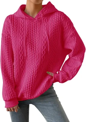 Comfrt Weighted Hoodie for Anxiety Women Winter Tops Fashion Comfortable Womens Hoodies Long Sleeve Sweatshirts