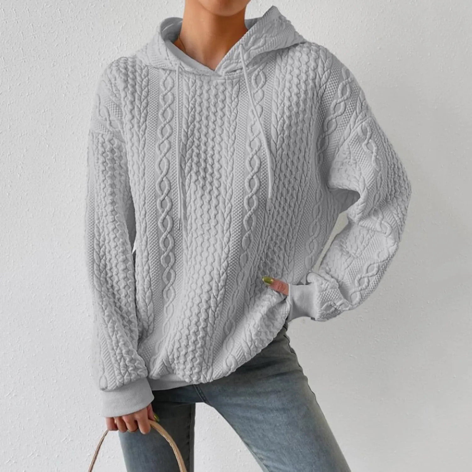 Comfrt Weighted Hoodie for Anxiety Women Winter Tops Fashion Comfortable Womens Hoodies Long Sleeve Sweatshirts