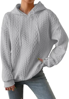 Comfrt Weighted Hoodie for Anxiety Women Winter Tops Fashion Comfortable Womens Hoodies Long Sleeve Sweatshirts