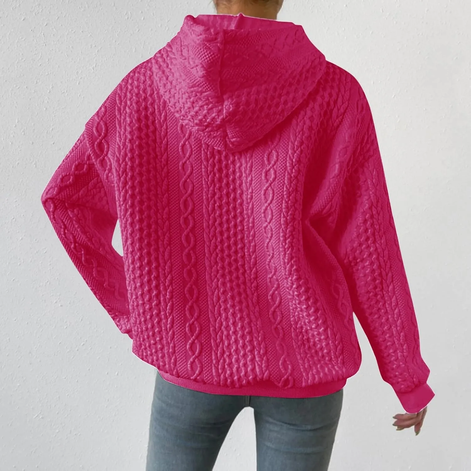 Comfrt Weighted Hoodie for Anxiety Women Winter Tops Fashion Comfortable Womens Hoodies Long Sleeve Sweatshirts