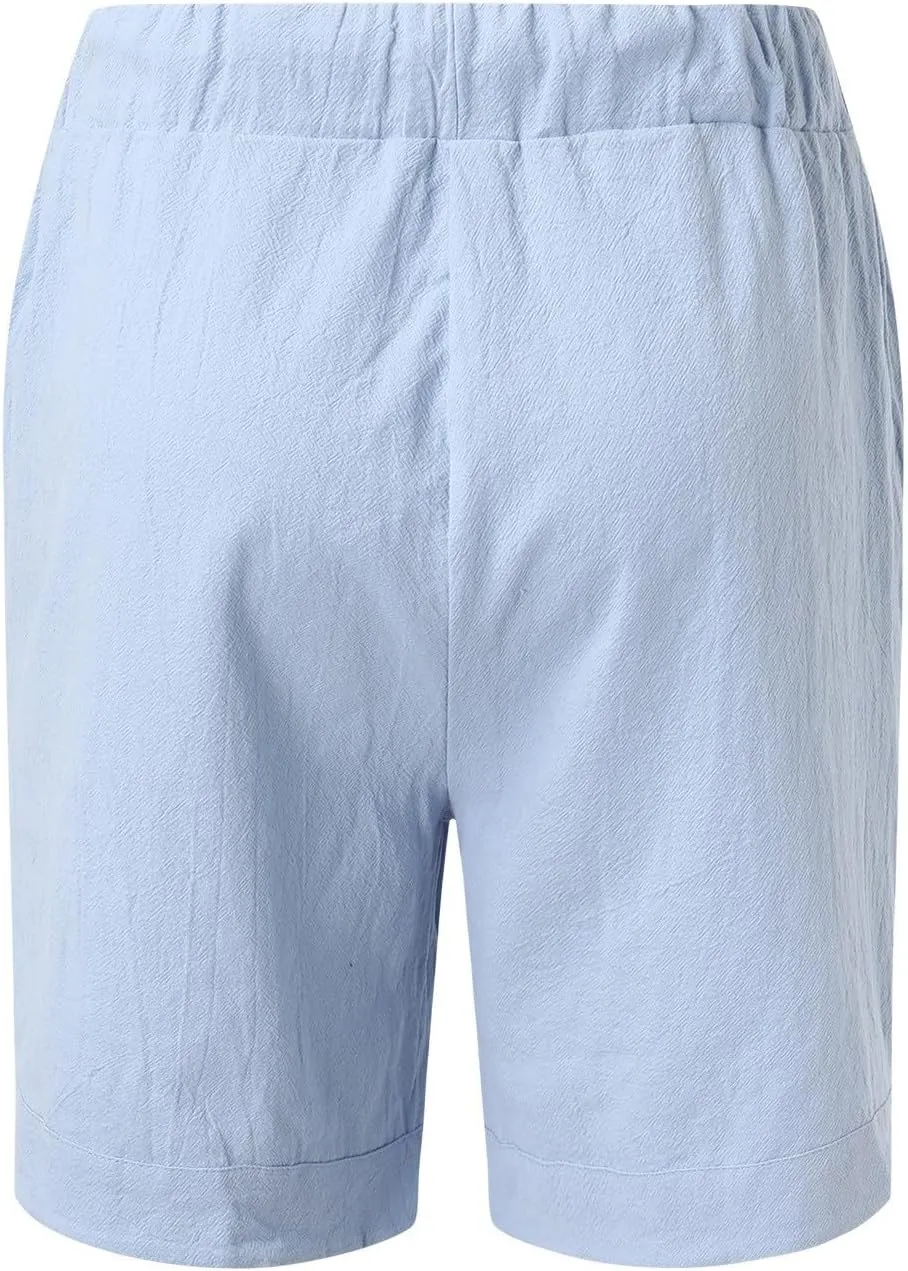 Compression Shorts Men with Pocket Mens Hiking Cargo Shorts Lightweight Casual Stretch Shorts Outdoor Fishing Golf Shorts