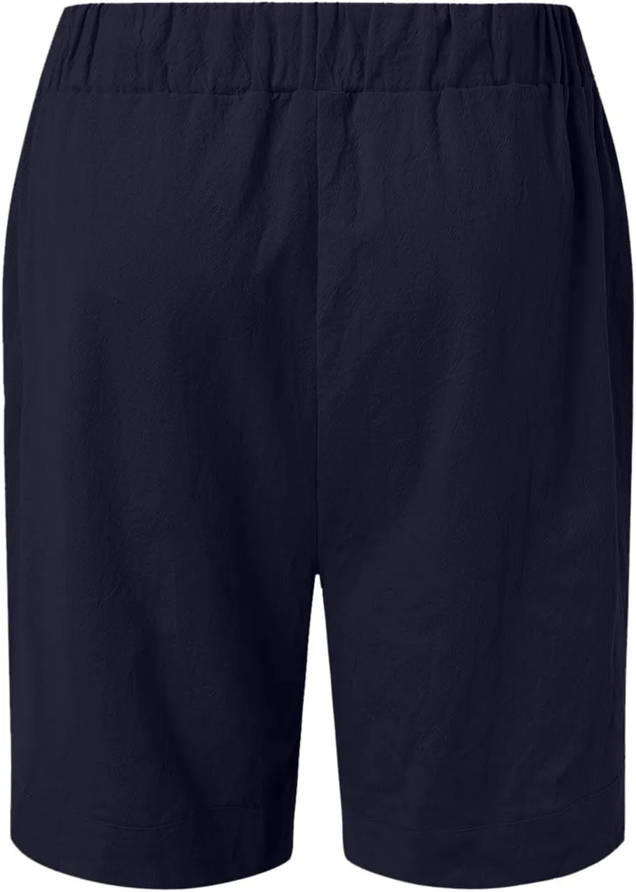 Compression Shorts Men with Pocket Mens Hiking Cargo Shorts Lightweight Casual Stretch Shorts Outdoor Fishing Golf Shorts