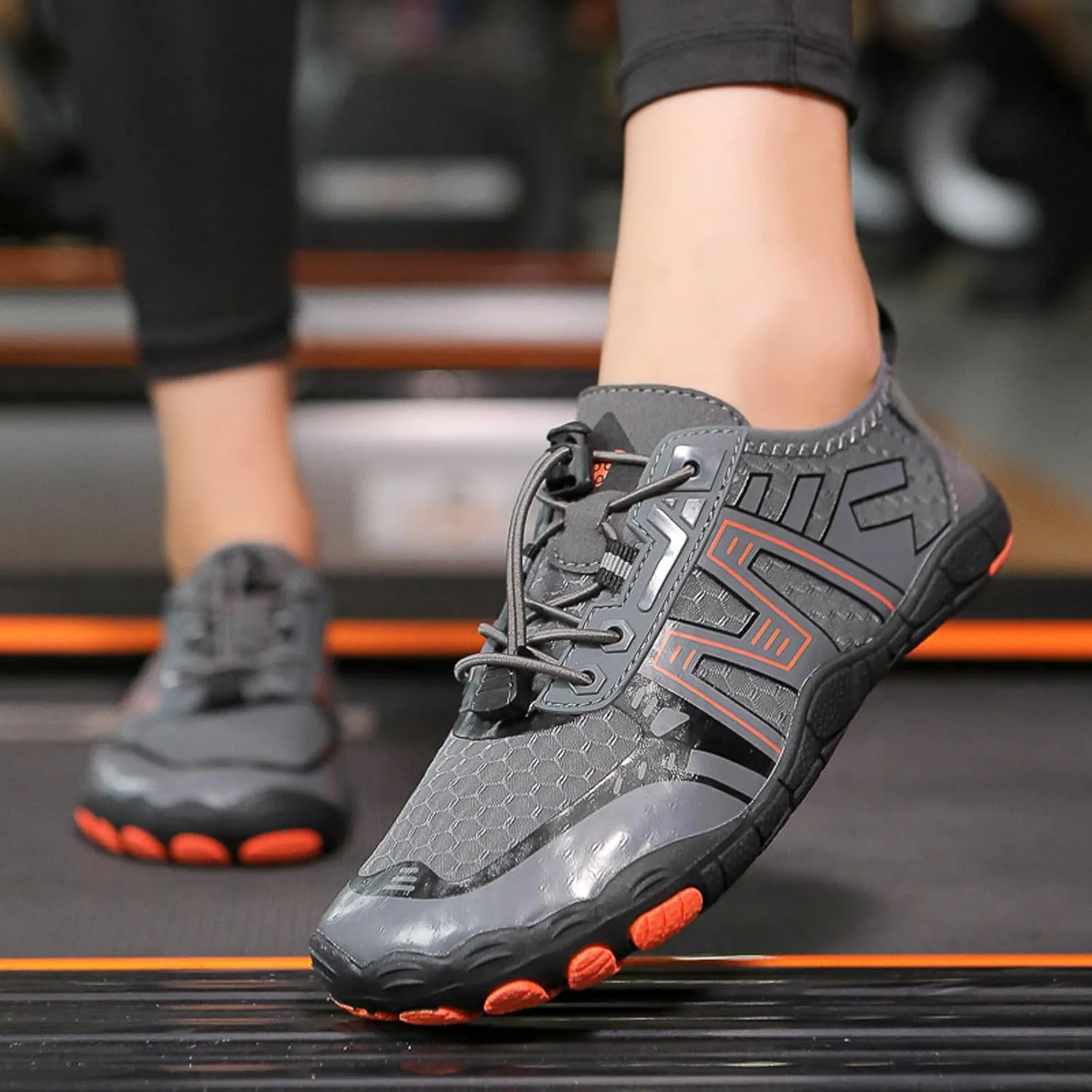 Couple Sports Shoes Outdoor Wading Non Slip Beach Diving Shoes Swimming Riding Mens Sneaker Slippers