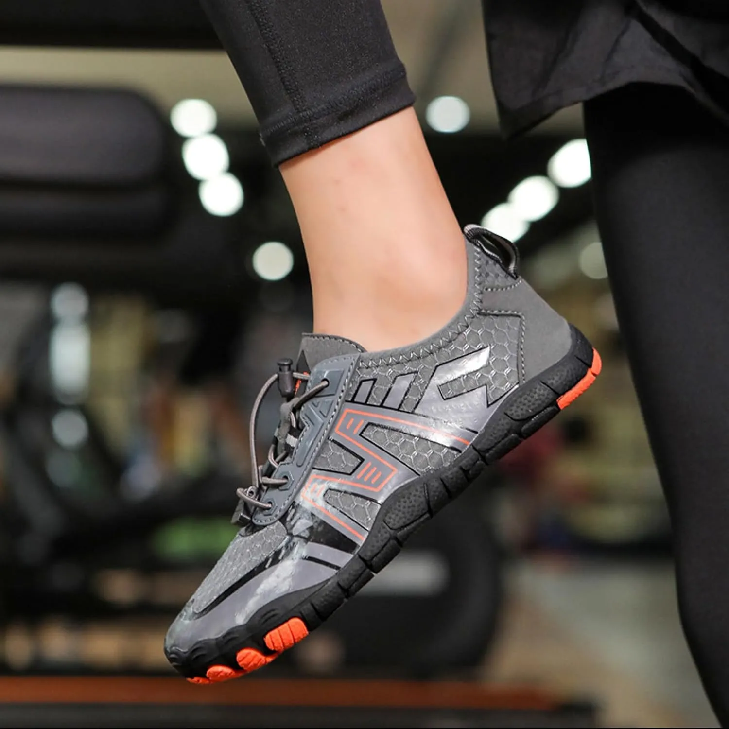 Couple Sports Shoes Outdoor Wading Non Slip Beach Diving Shoes Swimming Riding Mens Sneaker Slippers