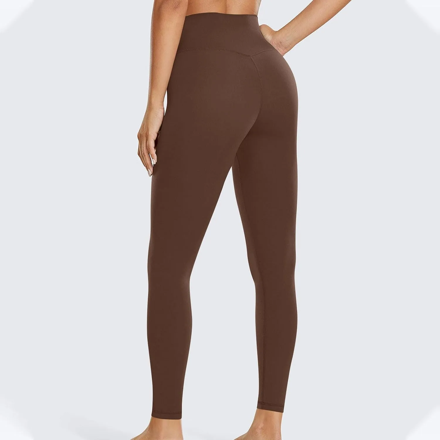 Crossover Leggings for Women High Waist Tummy Control Leggings Compression Workout Leggings Lightweight Yoga Pants