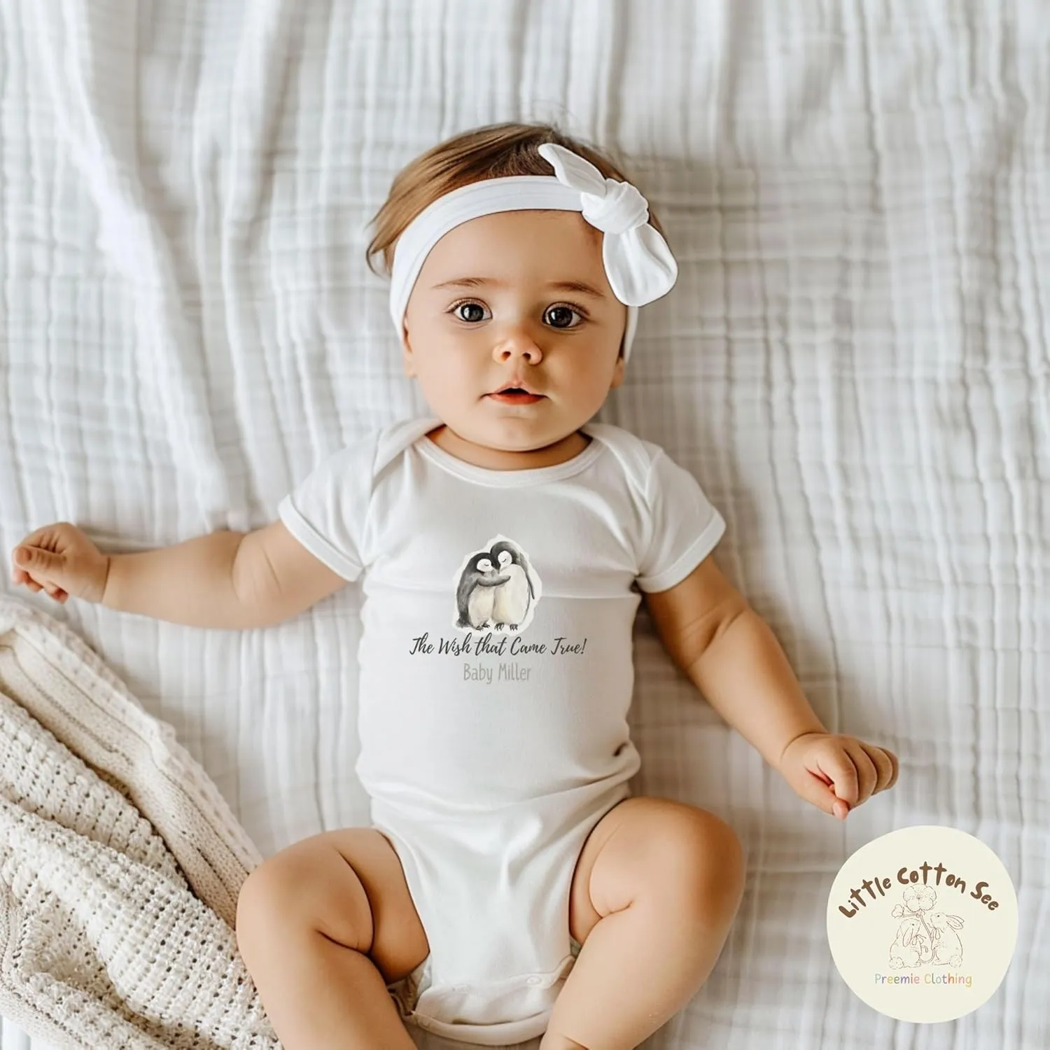 Custom Baby Onesie – Organic Baby Clothes- Personalized Bodysuit Baby Girl & Boy - Preemie Clothes, Customized baby gifts
