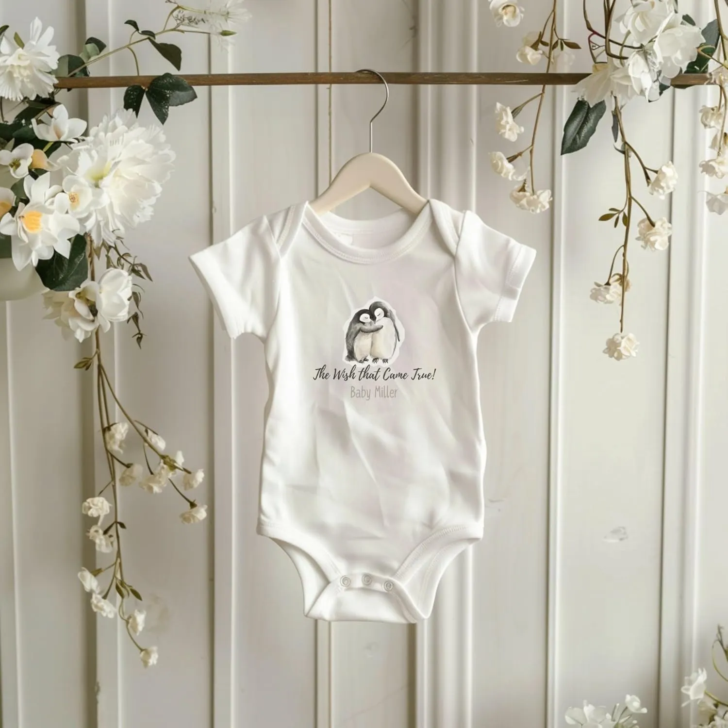 Custom Baby Onesie – Organic Baby Clothes- Personalized Bodysuit Baby Girl & Boy - Preemie Clothes, Customized baby gifts