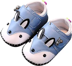 Cute 𝐂artoon Prewalkers Shoes for Infant Baby Boys Girls Soft Sole Leather Non Slip Comfortable Sports Baby Water