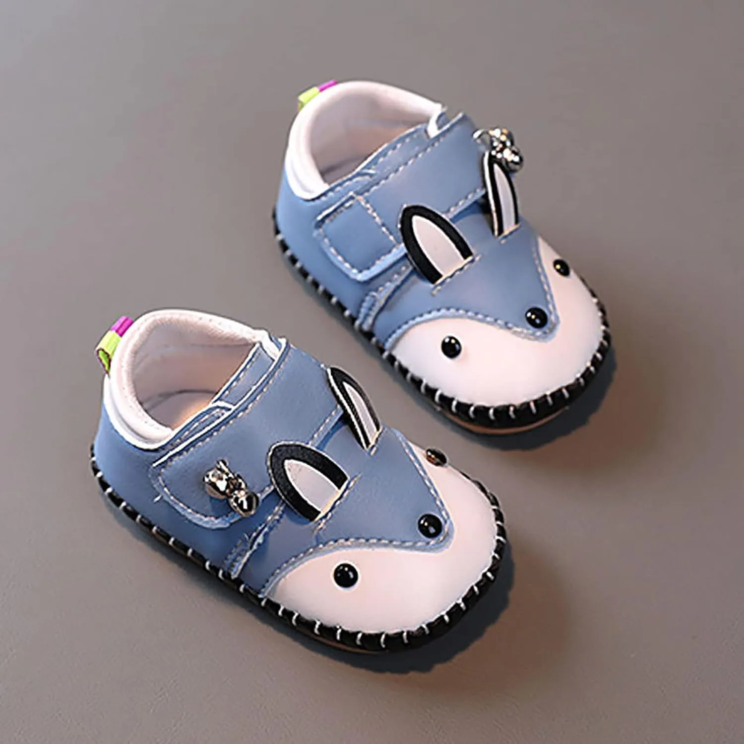 Cute 𝐂artoon Prewalkers Shoes for Infant Baby Boys Girls Soft Sole Leather Non Slip Comfortable Sports Baby Water