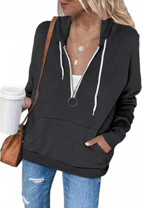 Cute Hoodies for Women Bear, Womens Active Long Sleeve Zip Up Hoodies with Pocket Hooded Sweatshirts