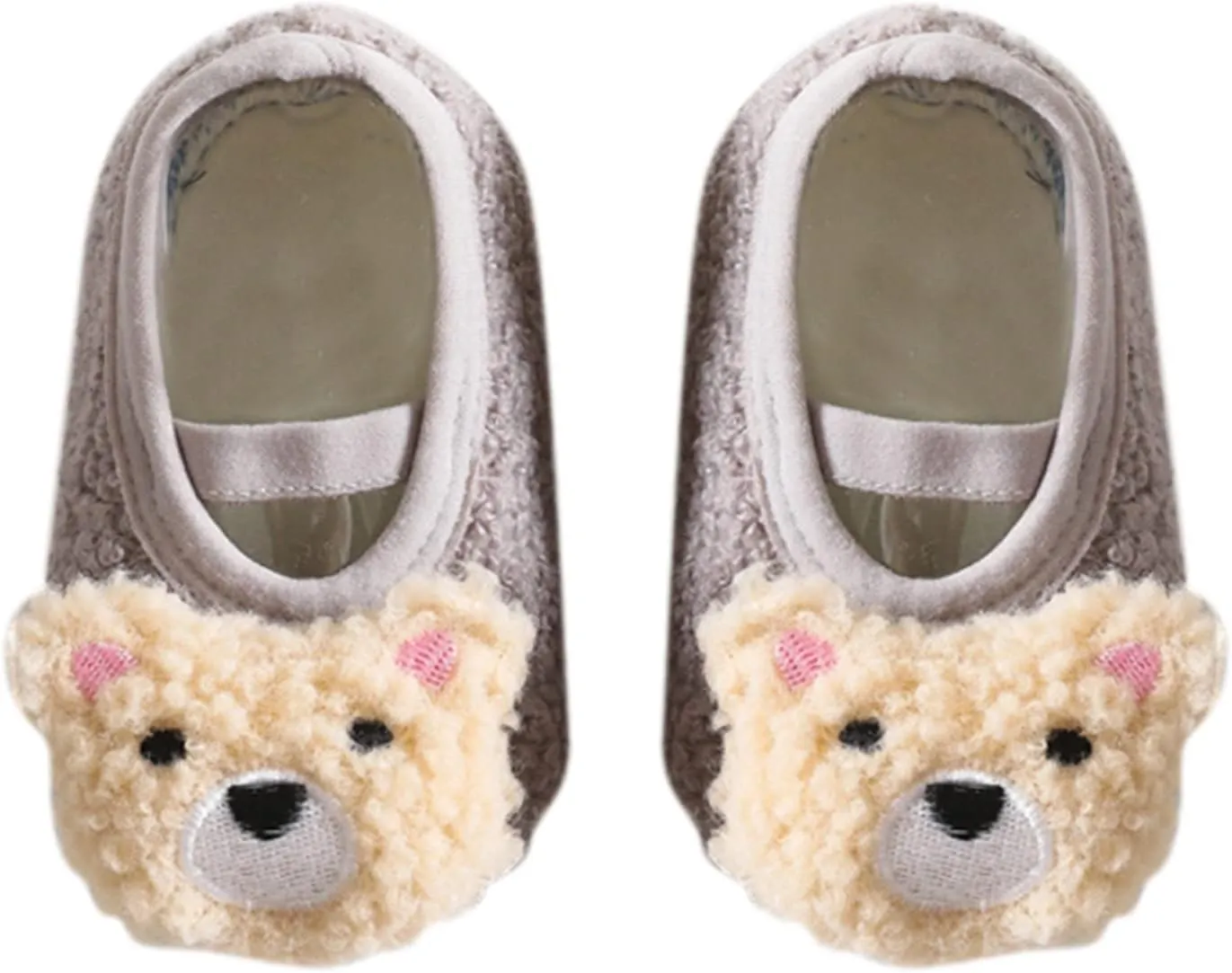EnJoCho Boys Outdoor Shoes Boys And Girls Cartoon Character Pattern Warm Toddler Shoes Indoor Floor Socks Non Slip Shoes