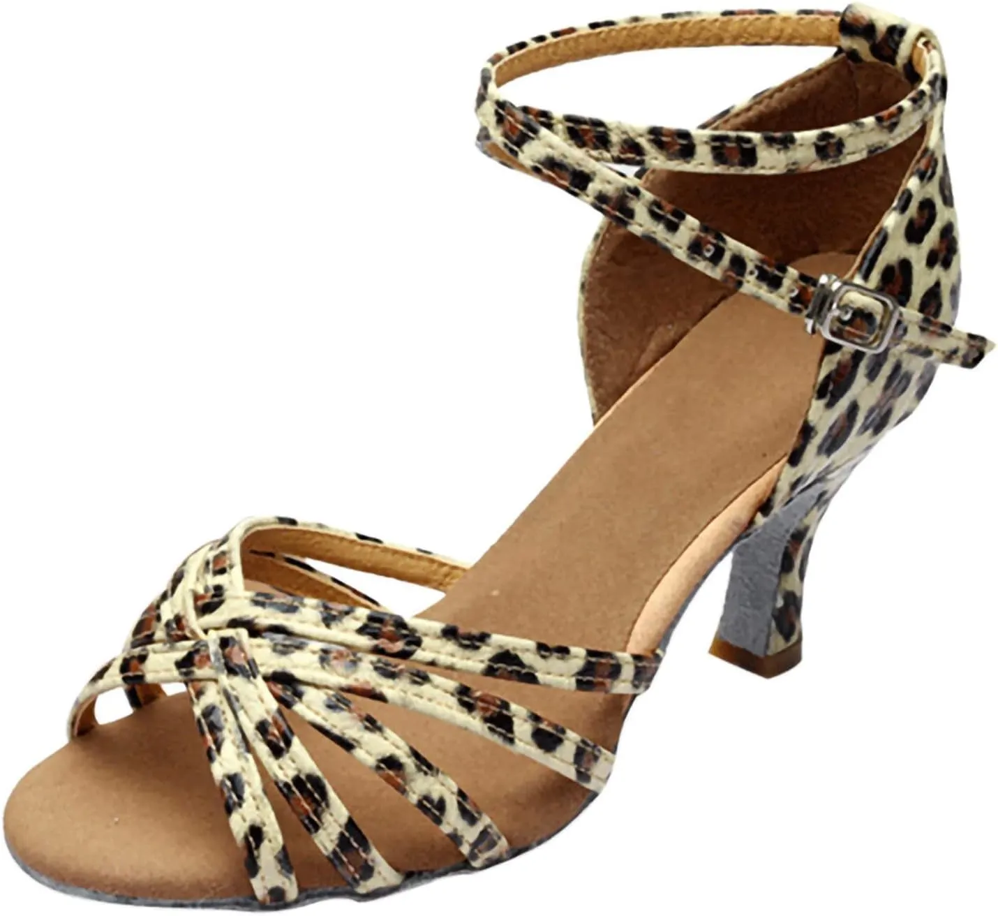 Fashion Latin Dancing Shoes Women Ballroom Dance Sandals Prom Women's Sandals Women Platform Chunky for
