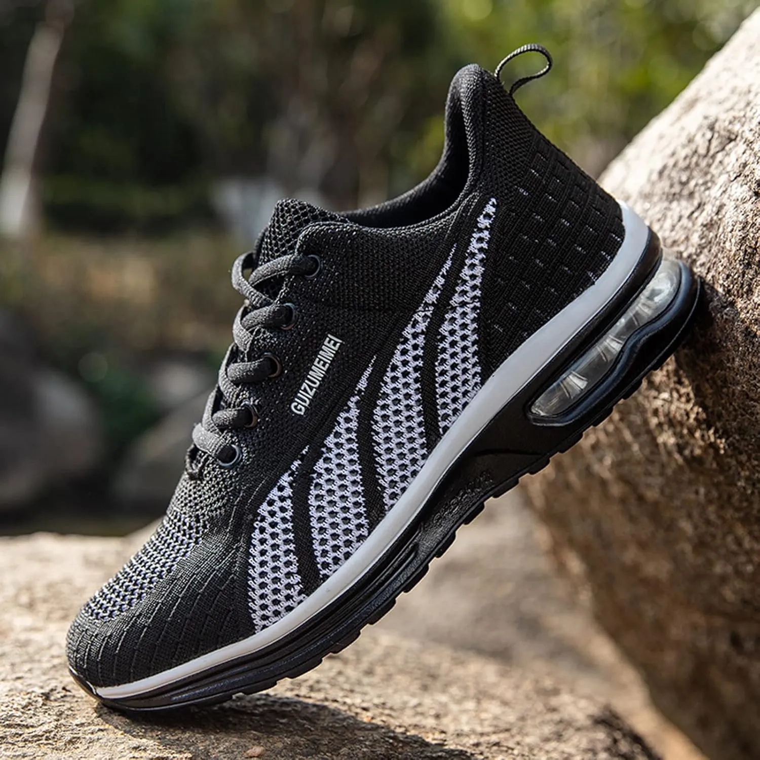 FLIOZY Womens Running Shoes Air Cushion Lightweight Sneakers Lace up Walking Tennis Shoes for Women