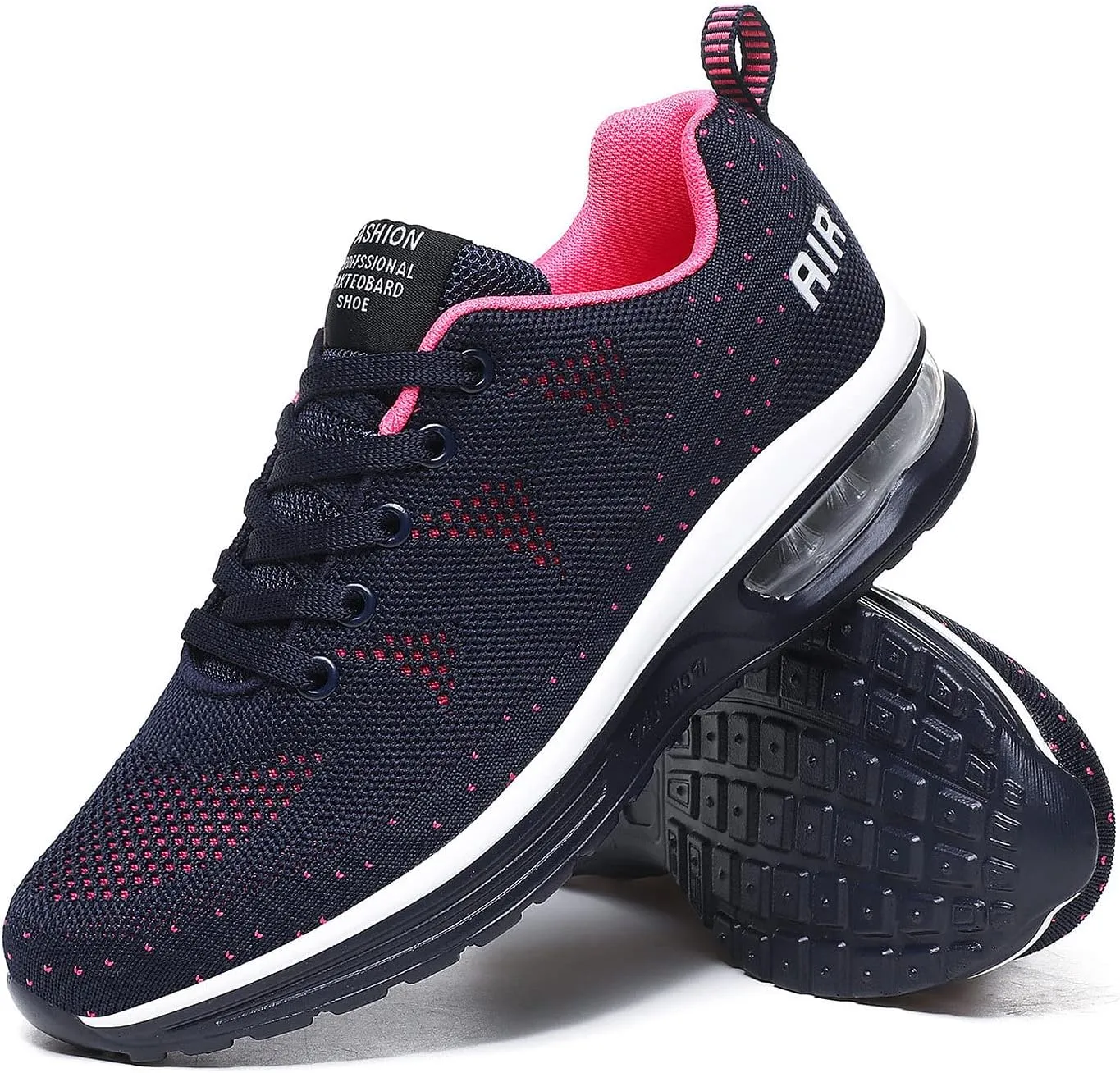 FLIOZY Womens Running Shoes Air Cushion Lightweight Sneakers Lace up Walking Tennis Shoes for Women