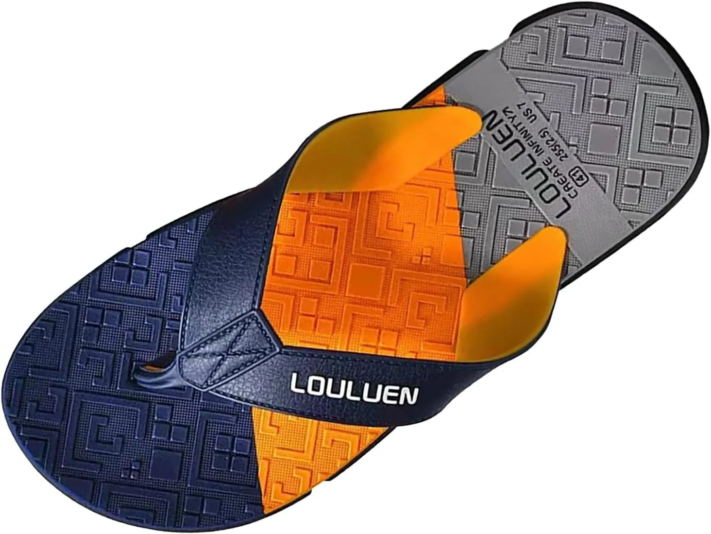 Foreign Trade Flip Flops for Men Beach Slippers for Men Summer Non Slip External Wearing with Toe Comfort Sandals