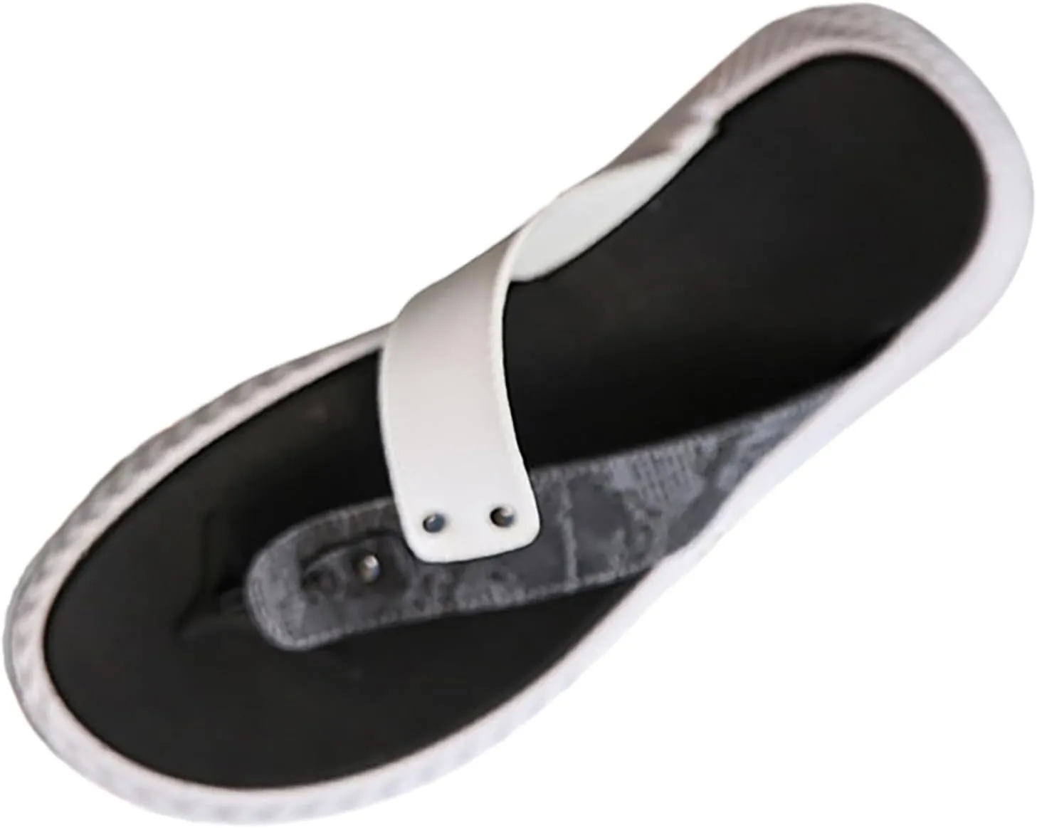 Foreign Trade Flip Flops for Men Beach Slippers for Men Summer Non Slip External Wearing with Toe Puffy Slides