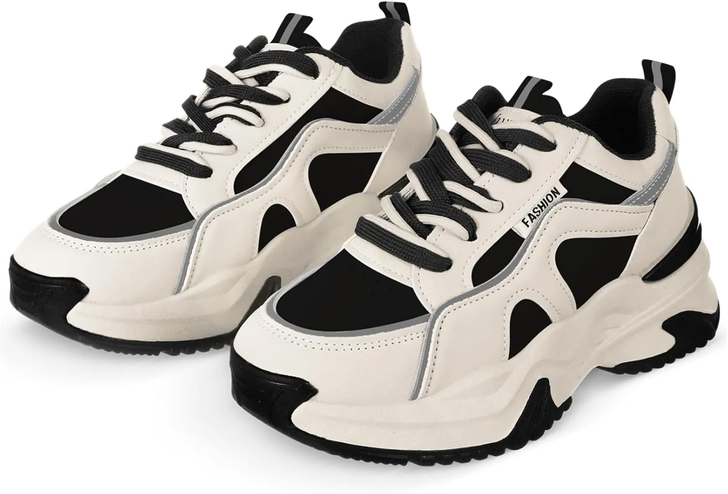 GALPADA 1Pair Womens Tennis Sneakers Comfortable Breathable Athletic Shoes for Gym Casual Wear Stylish Lightweight Womens Running Shoes for Daily Activities