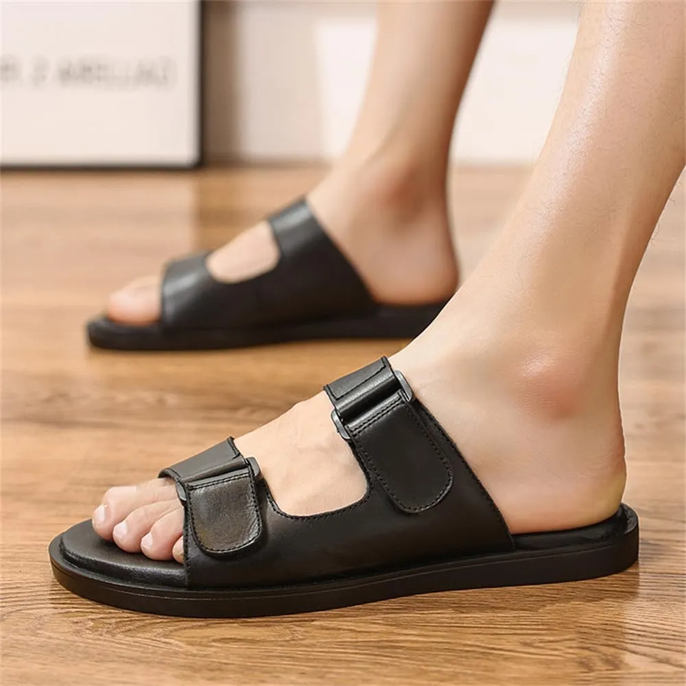 Genuine Leather Sandals Mens for Outdoor Sandals Mens Adjustable Strap Sandals Leather Sandals Men