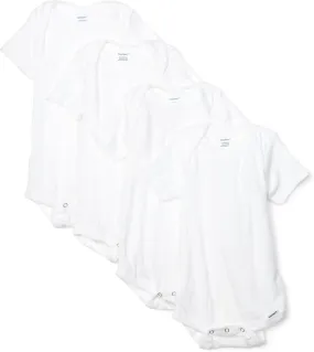 Gerber Baby Boys' 4 Pack Onesies
