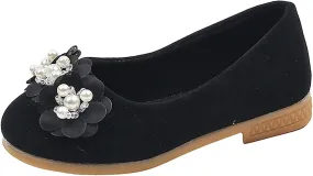 Girls Baby Shoes Pearl Flower Shoes Sandals Dancing Infant Pearl Bling Single Kids Girl Sandals Size 3