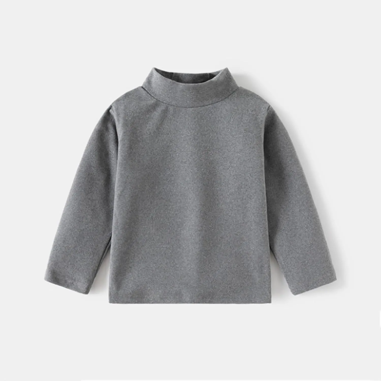 Girls Boys & Toddler Solid Crewneck Cotton Kids Shirt Girls Casual Tops Long Sleeve Crewneck Clothes