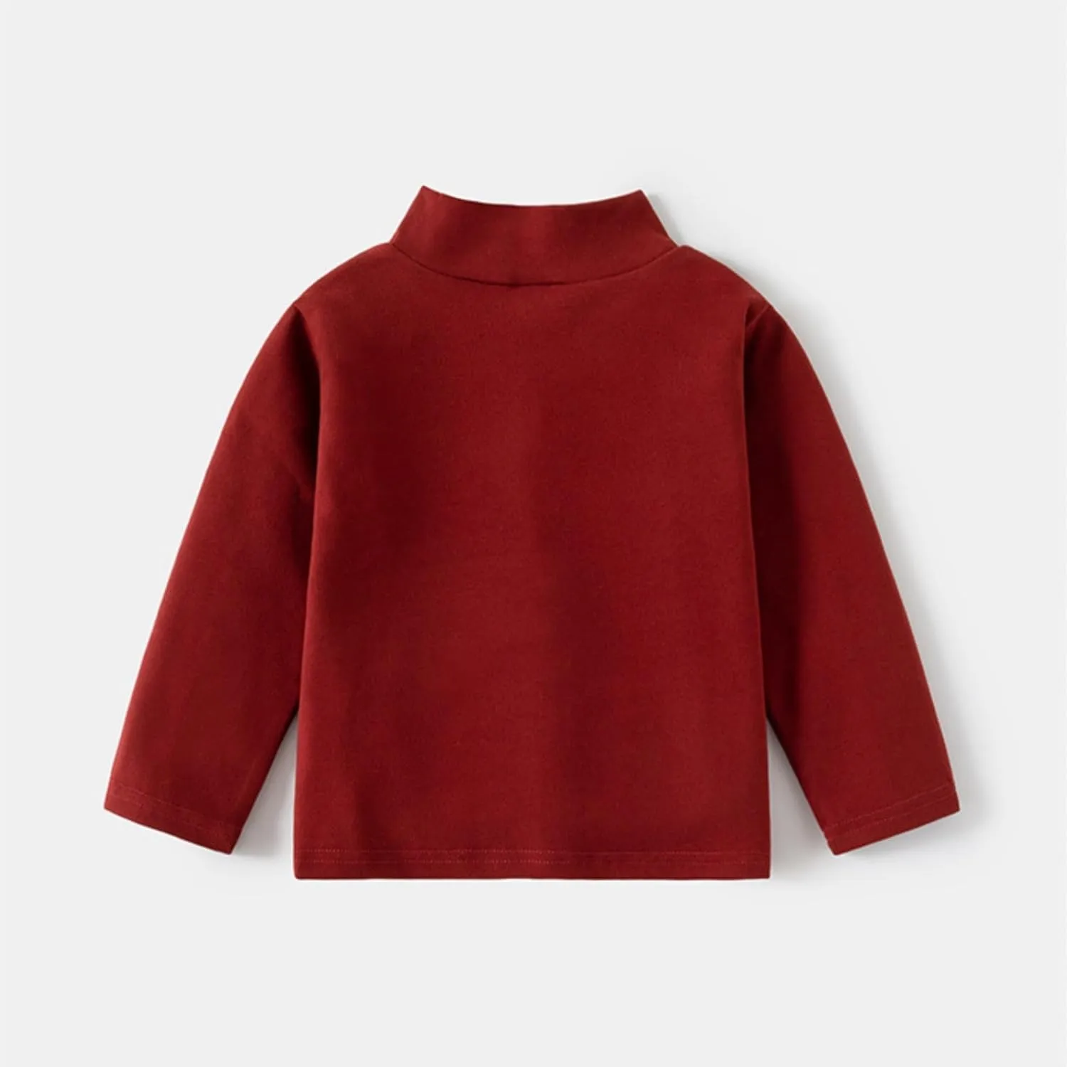 Girls Boys & Toddler Solid Crewneck Cotton Kids Shirt Girls Casual Tops Long Sleeve Crewneck Clothes