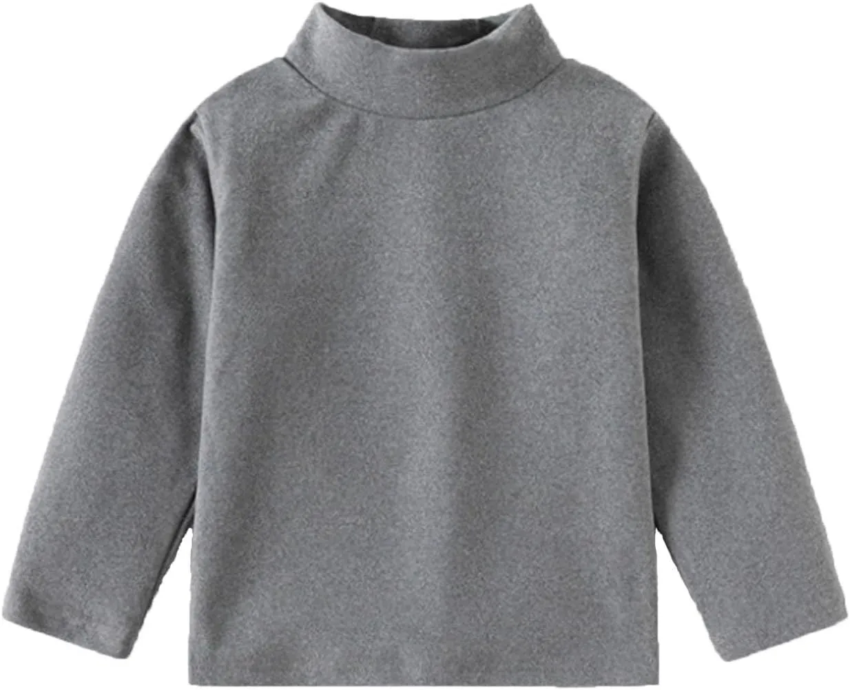 Girls Boys & Toddler Solid Crewneck Cotton Kids Shirt Girls Casual Tops Long Sleeve Crewneck Clothes