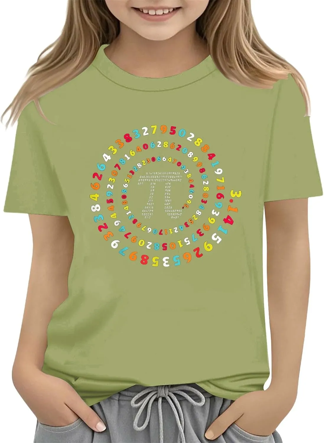 Girls Boys Short Sleeve T Shirts T Shirts 2025 Summer Kids Soft Comfortable Tops
