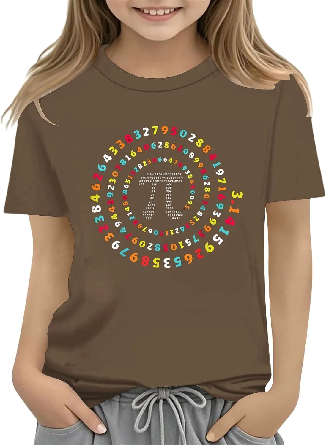 Girls Boys Short Sleeve T Shirts T Shirts 2025 Summer Kids Soft Comfortable Tops