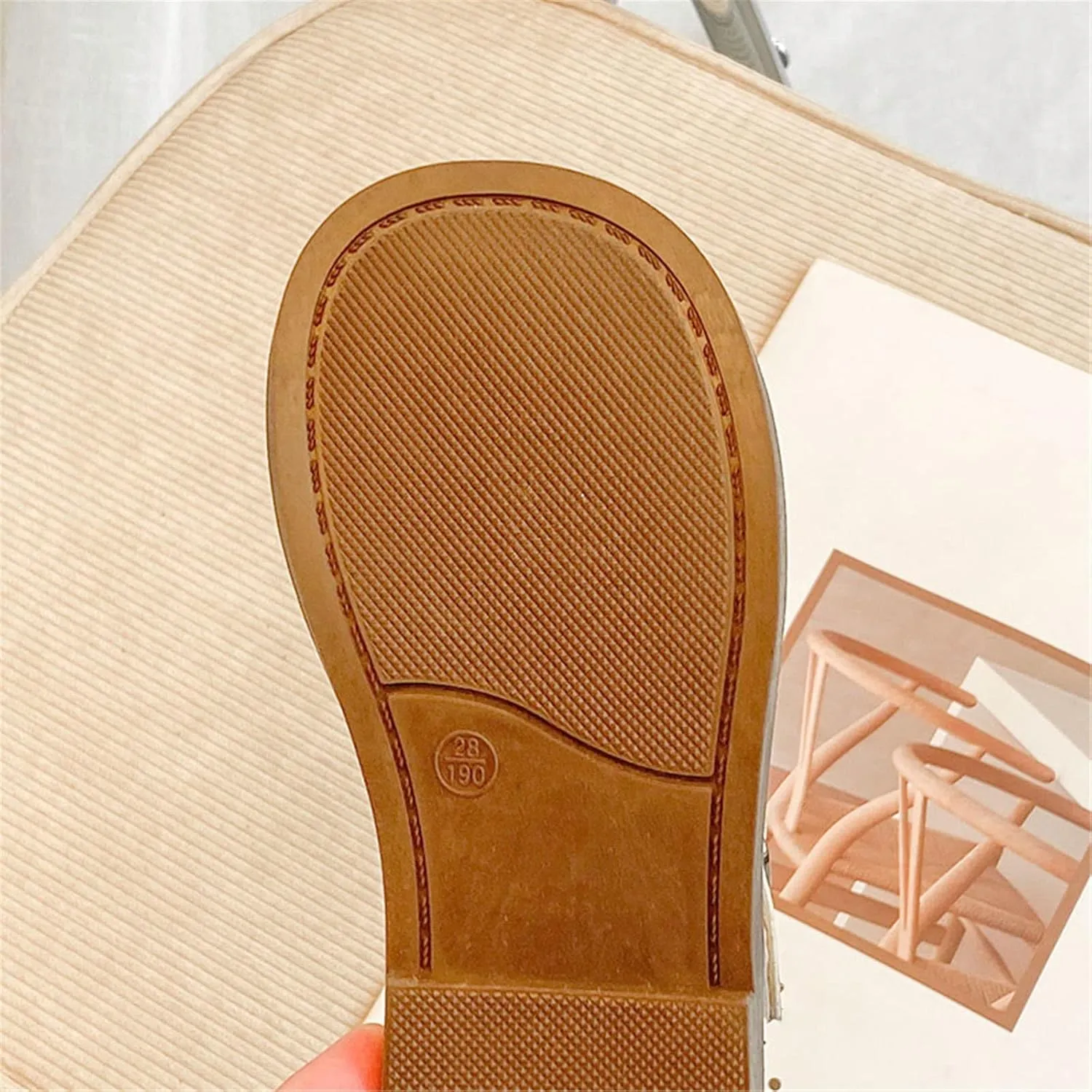 Girls Flat Sandals Leather Soft Closed Toe Princess Shoes Summer Dress Shoes Beach Holiday (Toddler/Little Kid/Big Kids) (White, 1.5 Big Kids)