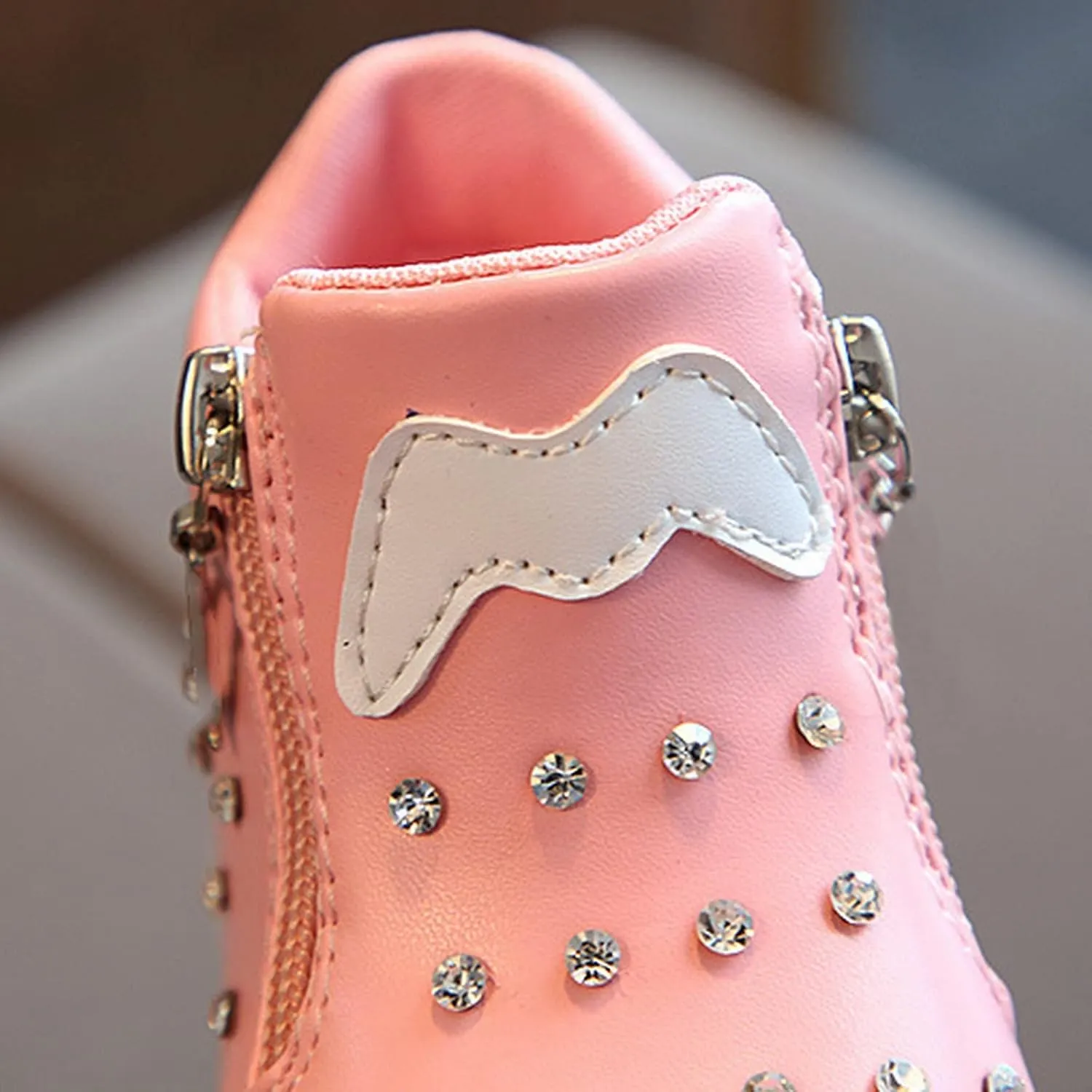 Girls Size Shoes Spring and Autumn Korean Version of Big Children's Sports Lighting Winter Shoes for Girls Size 9
