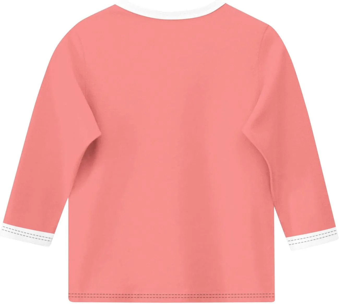 Girls T Shirts 3/4 Sleeve Cute Color Block Tops T-Shirts Teen Girls 2025 Summer Blouse Basic Crewneck Tees Shirt
