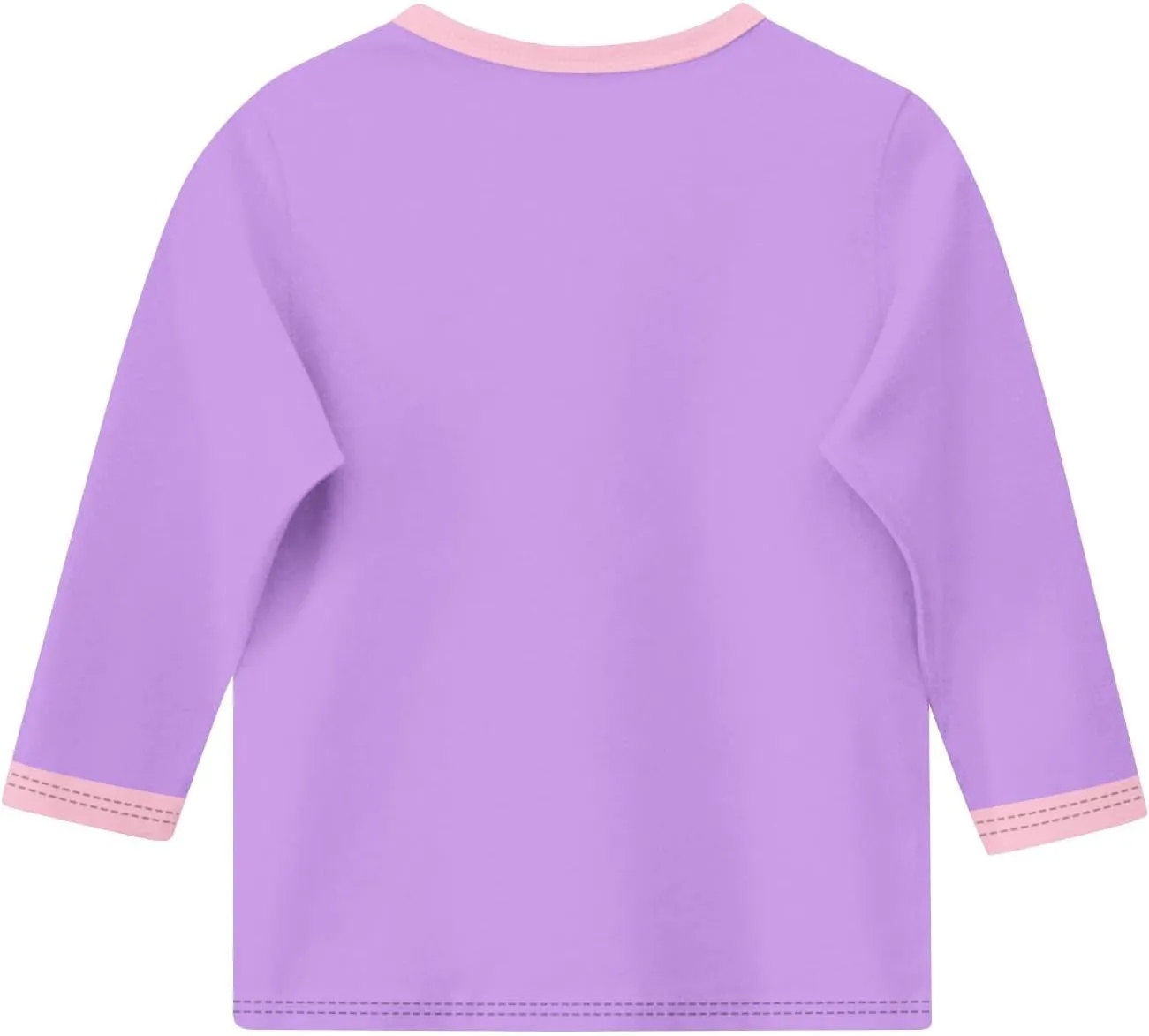 Girls T Shirts 3/4 Sleeve Cute Color Block Tops T-Shirts Teen Girls 2025 Summer Blouse Basic Crewneck Tees Shirt