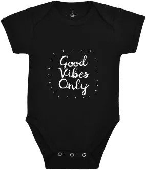 Good Vibes Only Yoga Baby Organic Cotton Babies Clothes Onesie Onesies Baby Shower Gifts
